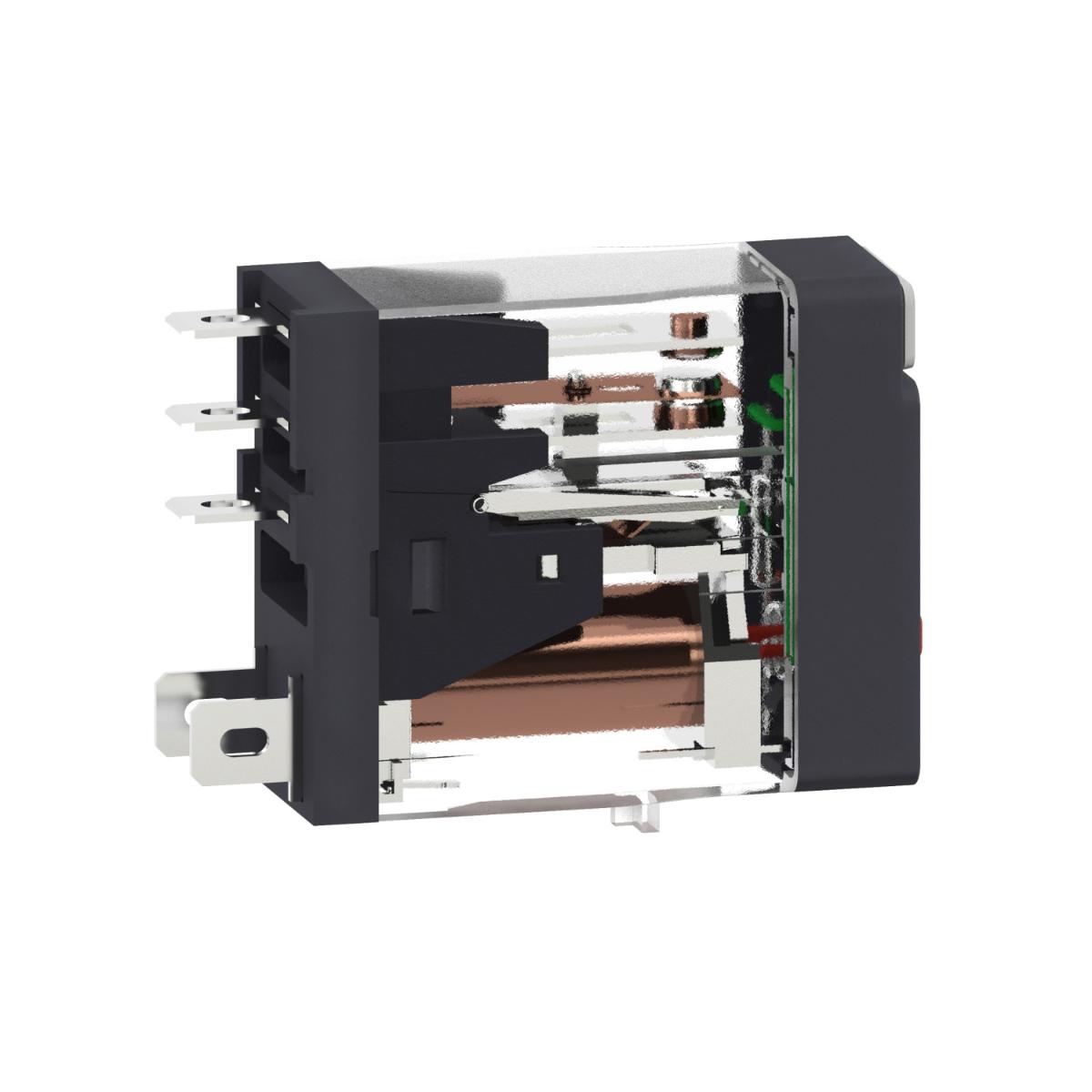 PLUG IN I/FACE RELAY 1CO 10A 120VAC+ LED