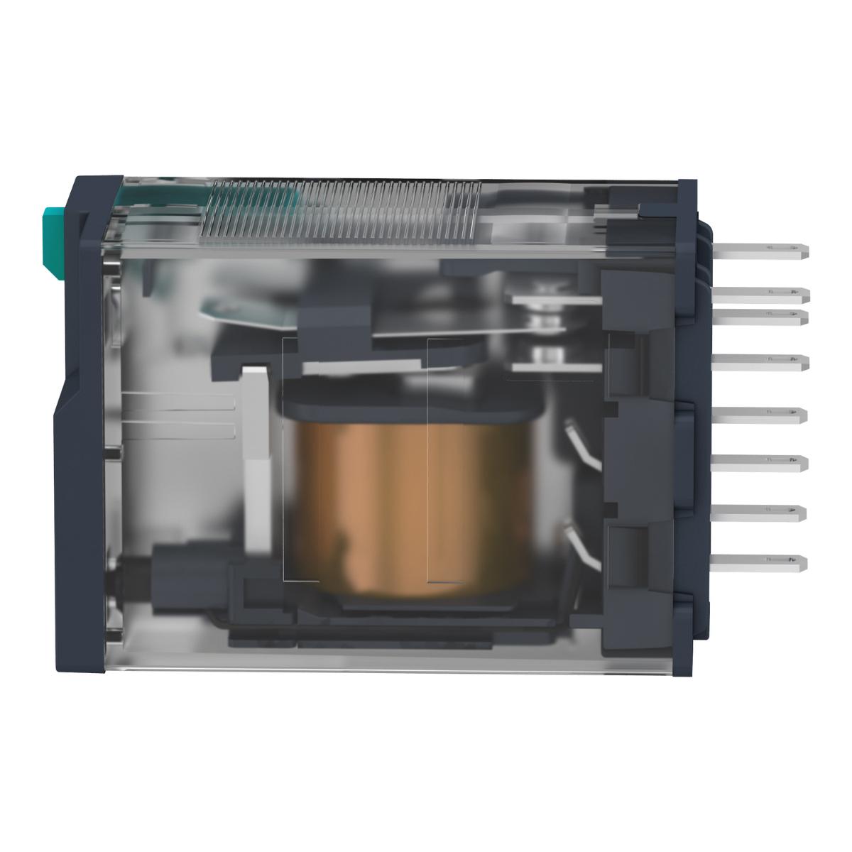 MINIATURE PLUG IN RELAY 4C/O 6A 12VDC