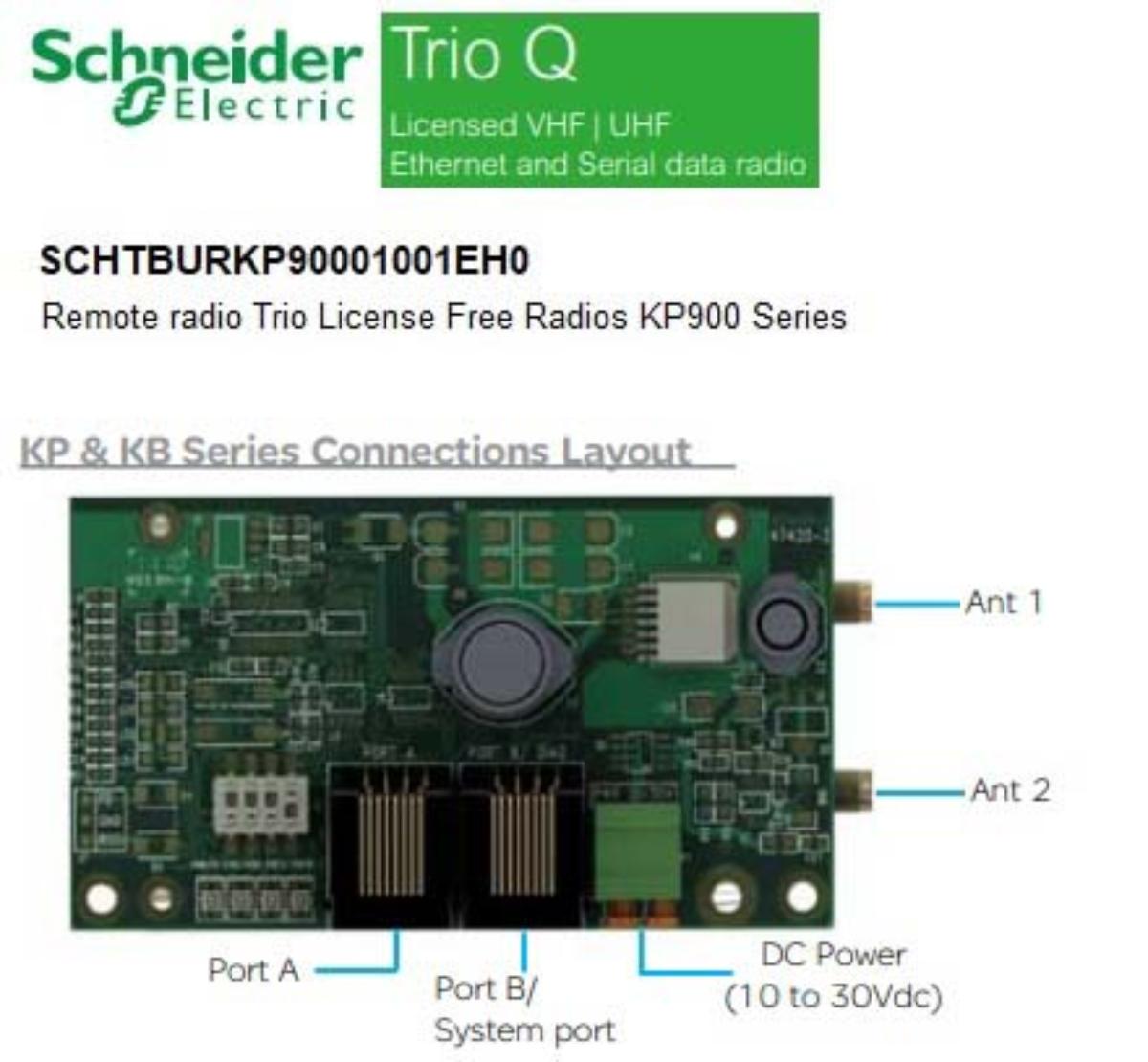 KP900 SERIAL RADIO 915MHZ ACMA AES CSA
