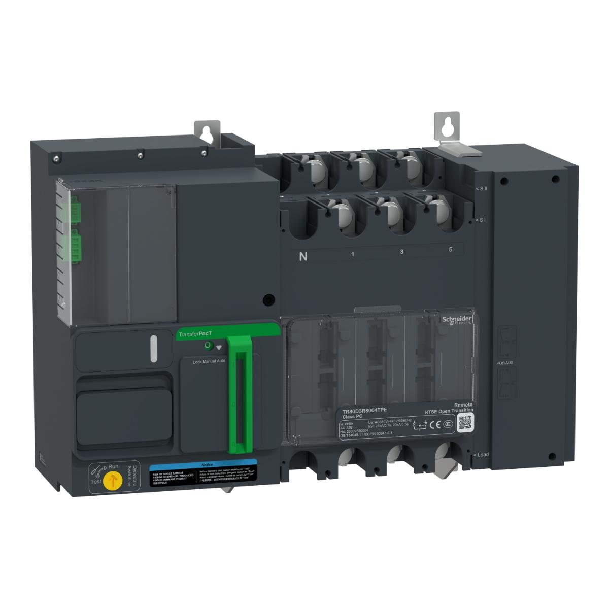 REMOTE T/FER SW 3P 800A 400V FRAME 800A