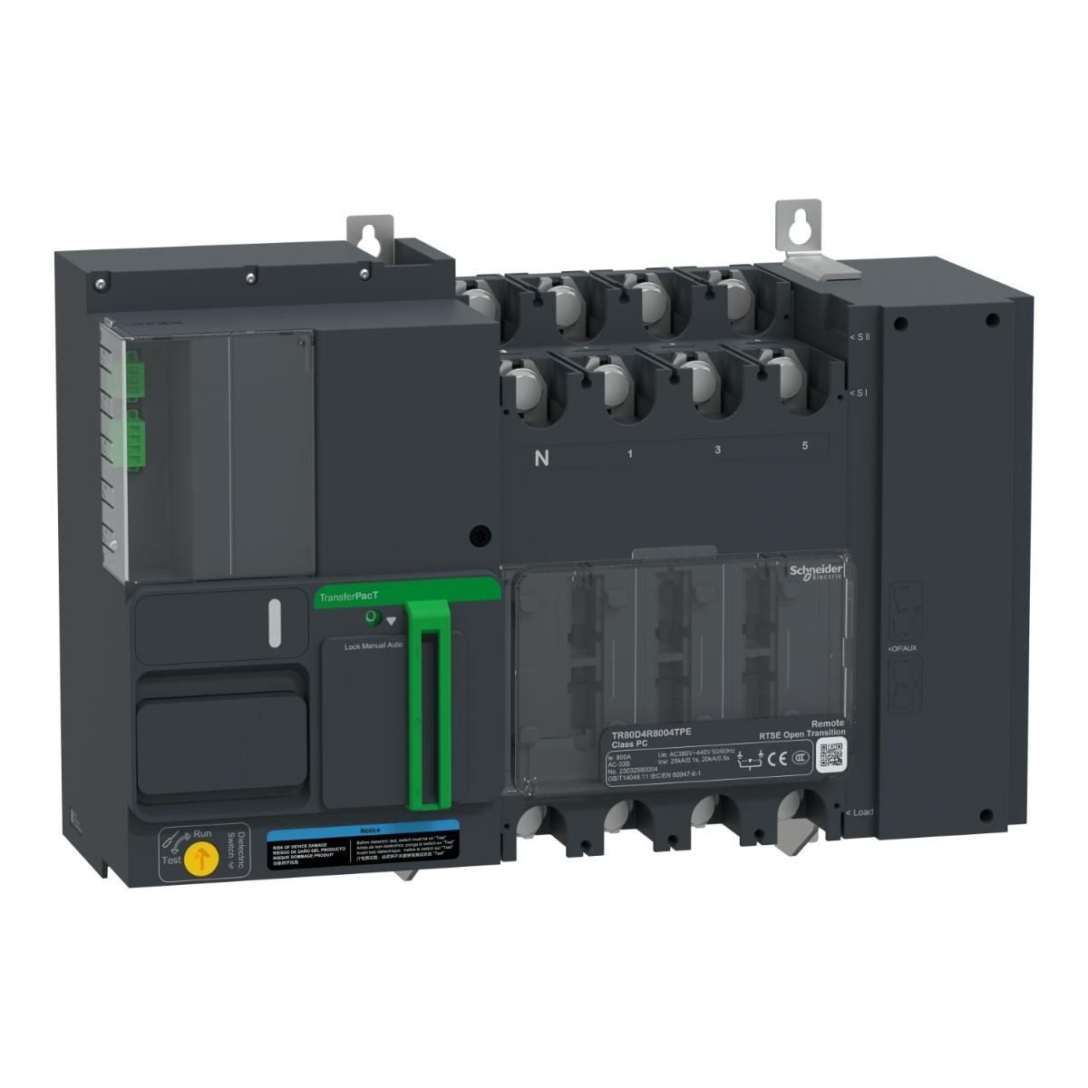 REMOTE T/FER SW 4P 800A 400V FRAME 800A