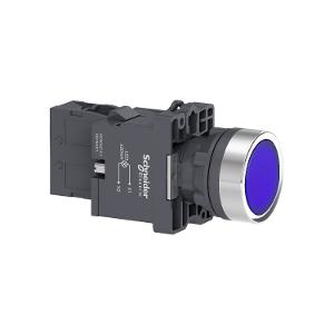 22MM ILLUM P/BUTT FLUSH 220VAC BLU 1NO 22MM ILLUM P/BUTT FLUSH 220VAC BLU 1NO