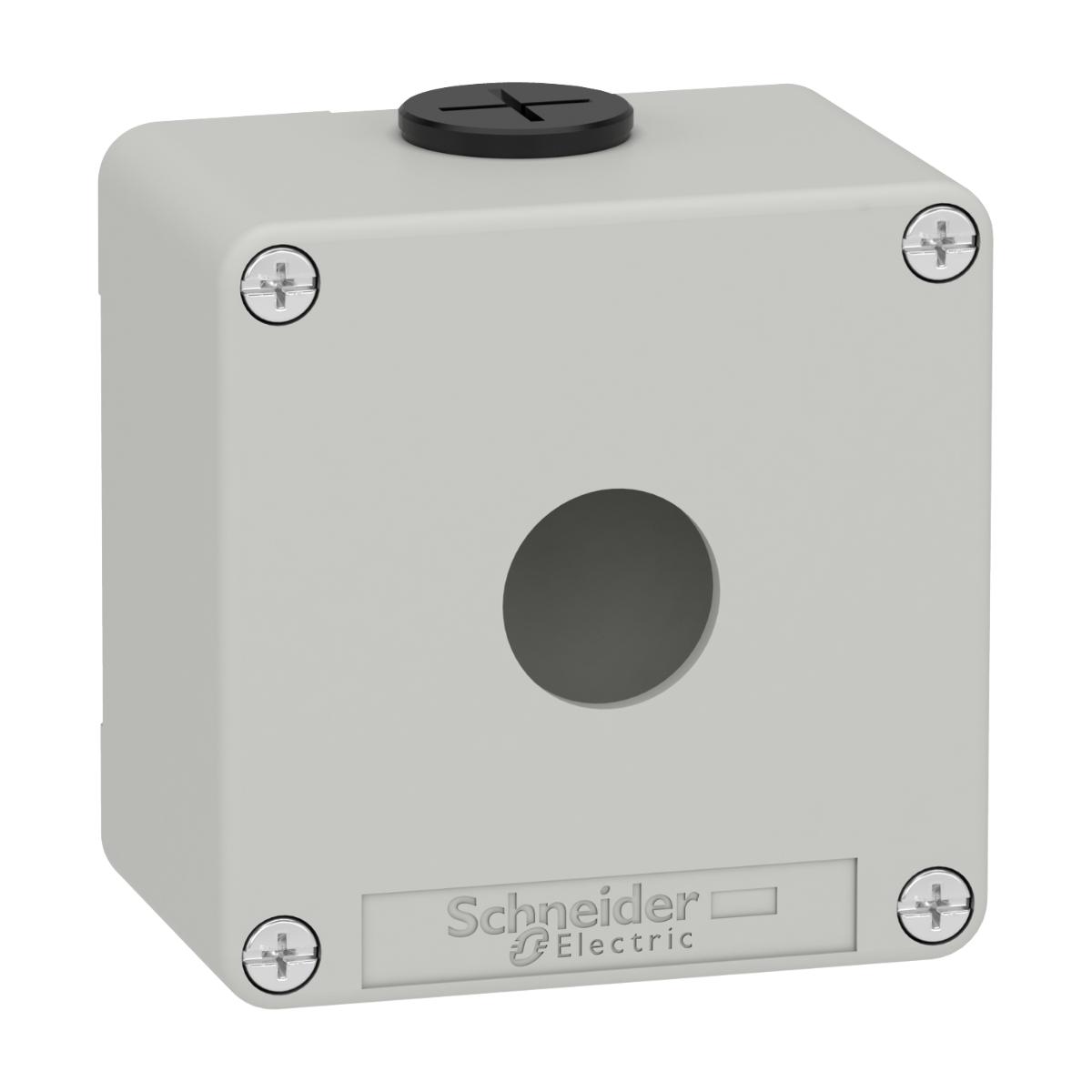 EMPTY GREY 1 HOLE CONTROL BOX | Pushbutton & Accessories | Control ...