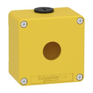 EMPTY YELLOW 1 HOLE CONTROL BOX EMPTY YELLOW 1 HOLE CONTROL BOX