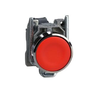 METAL PUSHBUTTON 1 N/C RED 22mm METAL PUSHBUTTON 1 N/C RED 22mm