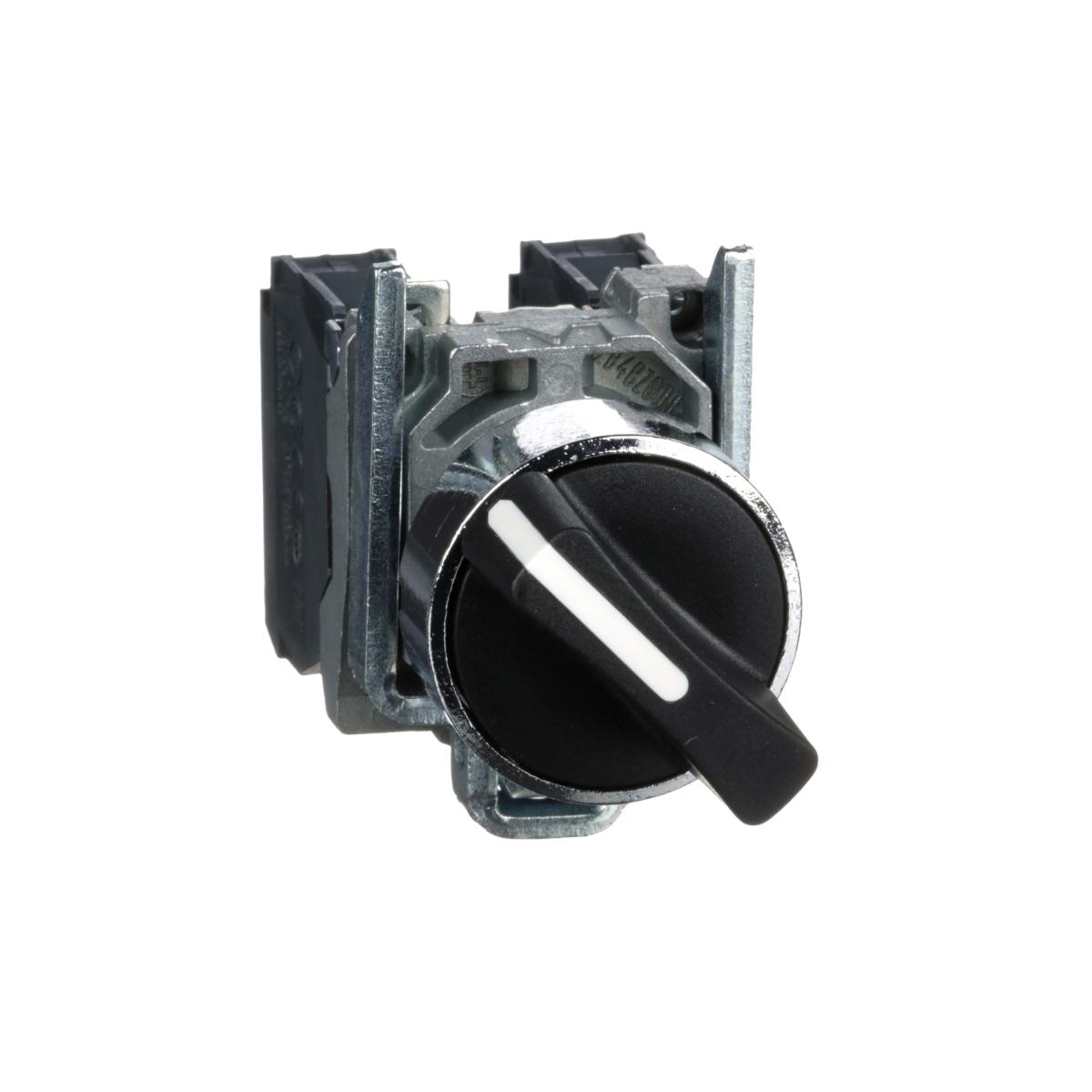 MTL SELEC SW 2POS STAYPUT 1N/O 1N/C 22mm