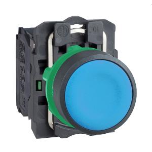 PLASTIC PUSHBUTTON 1 N/O BLUE 22mm PLASTIC PUSHBUTTON 1 N/O BLUE 22mm