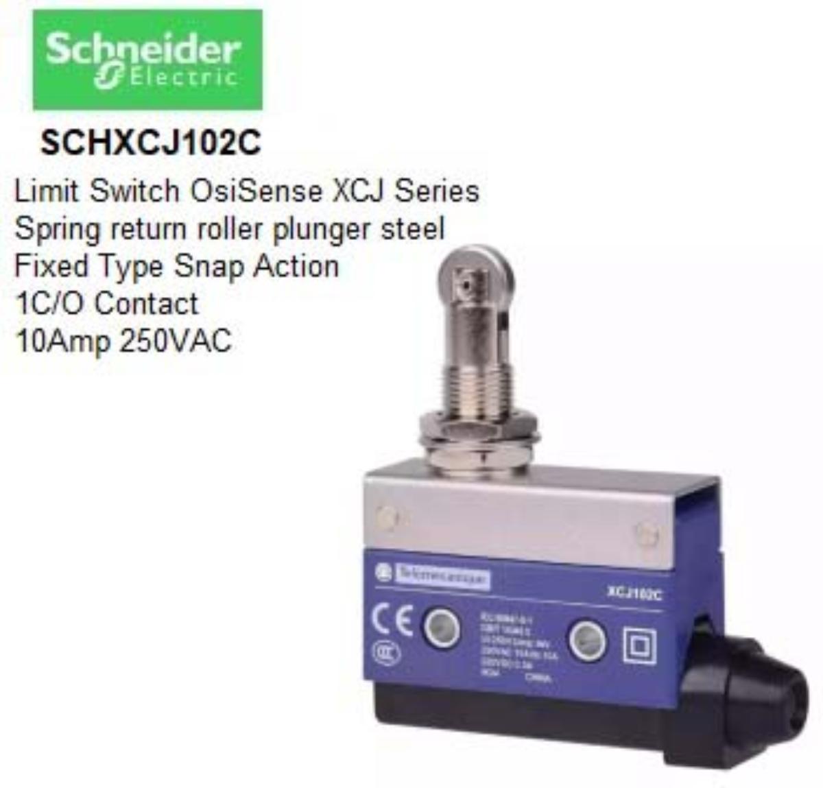 LIMIT SWITCH + STEEL ROLLER PLUNGER