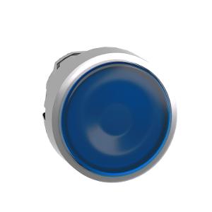 ILLUM P/BUTTON OPER FSH S/R BLU 22mm MTL ILLUM P/BUTTON OPER FSH S/R BLU 22mm MTL