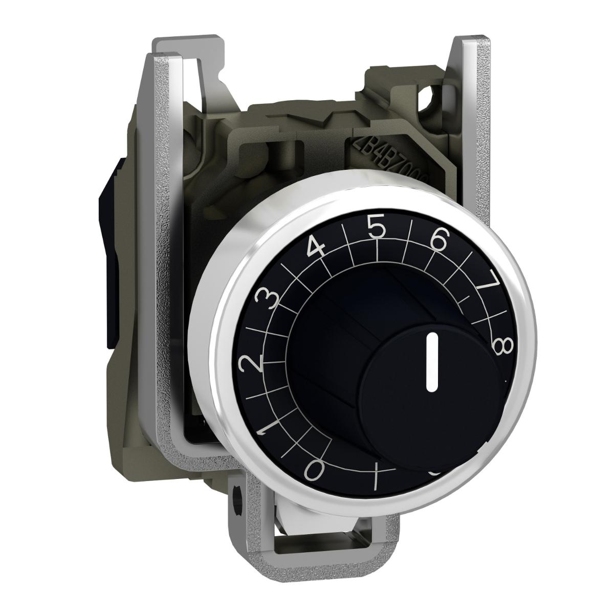 POTENTIOMETER HEAD&BASE FOR 6.35MM SHAFT