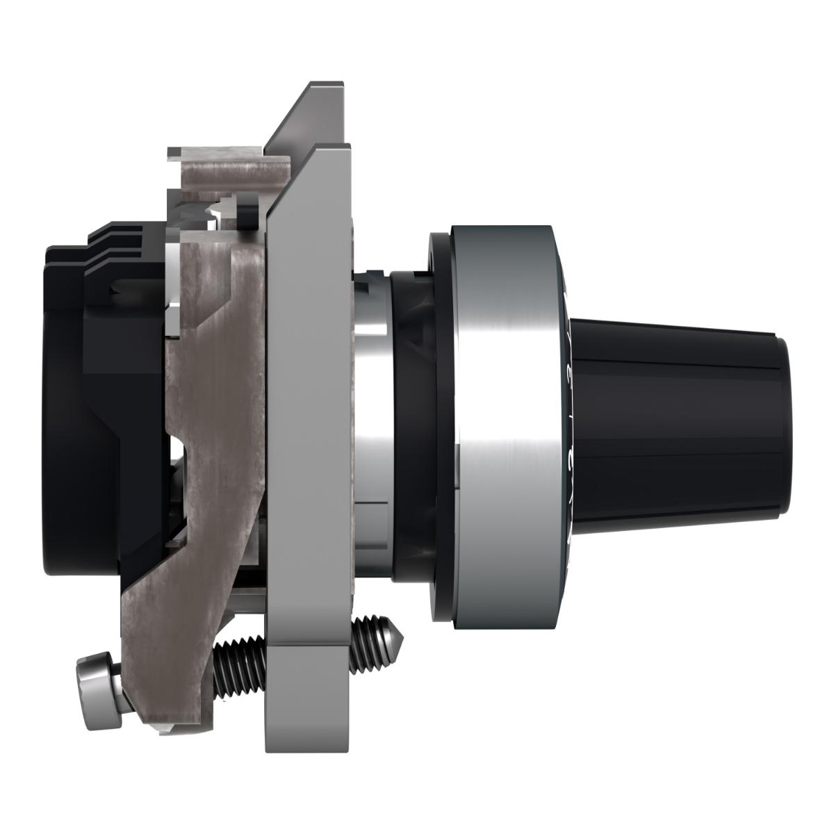 POTENTIOMETER HEAD&BASE FOR 6.35MM SHAFT
