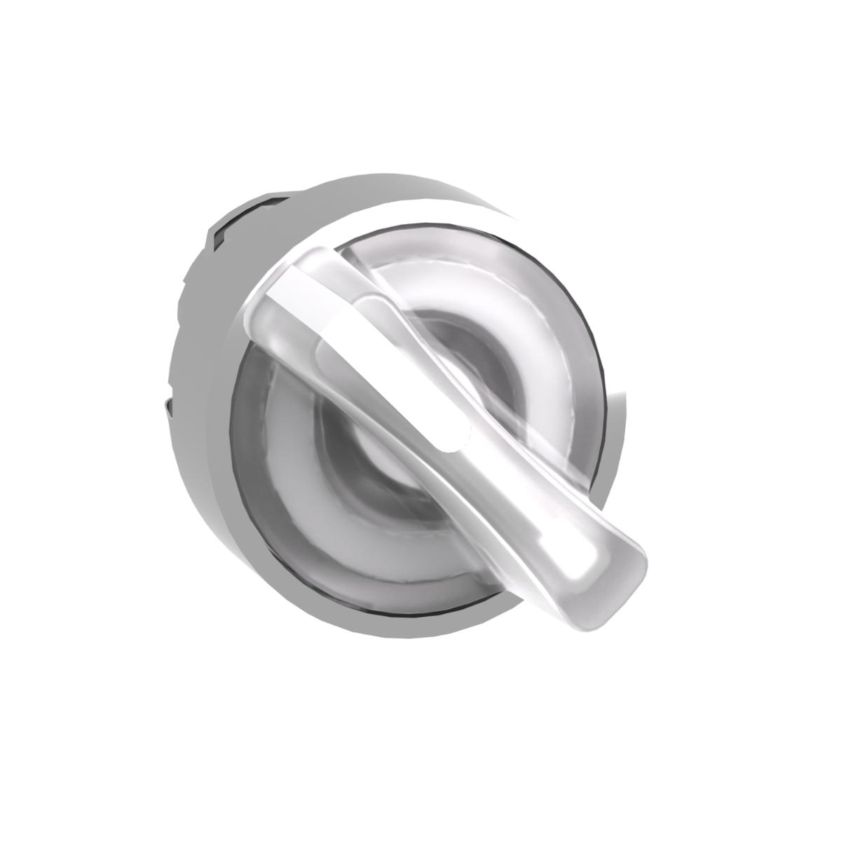 ILLUM SELECTOR SW OPER 2POS STAYPUT WHT