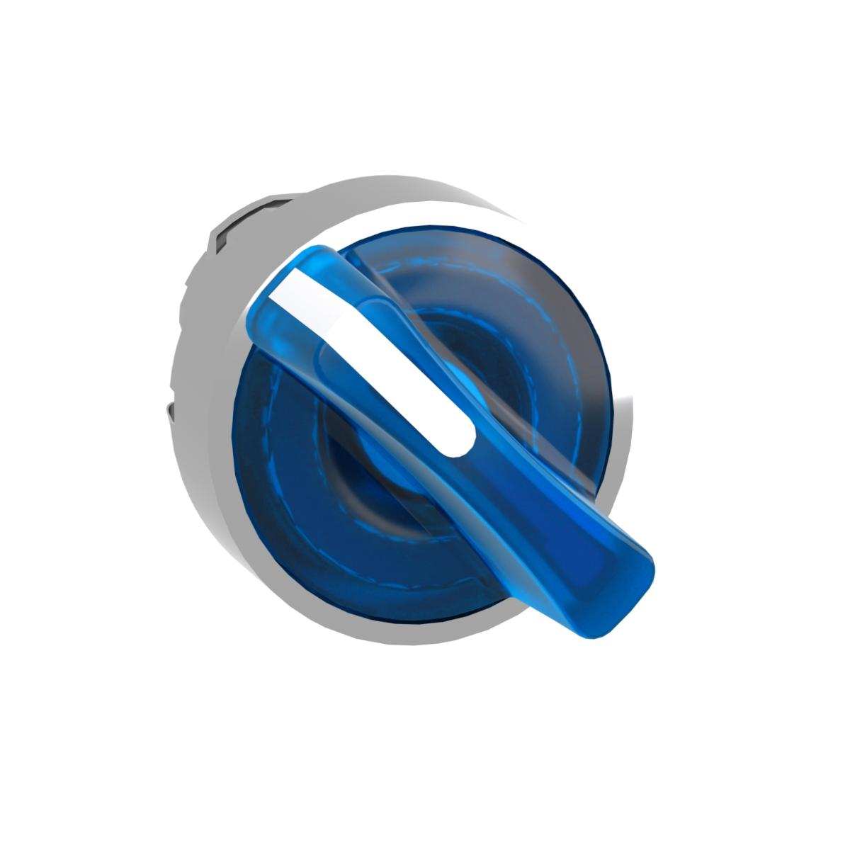 ILLUM SELECTOR SW OPER 2POS STAYPUT BLUE