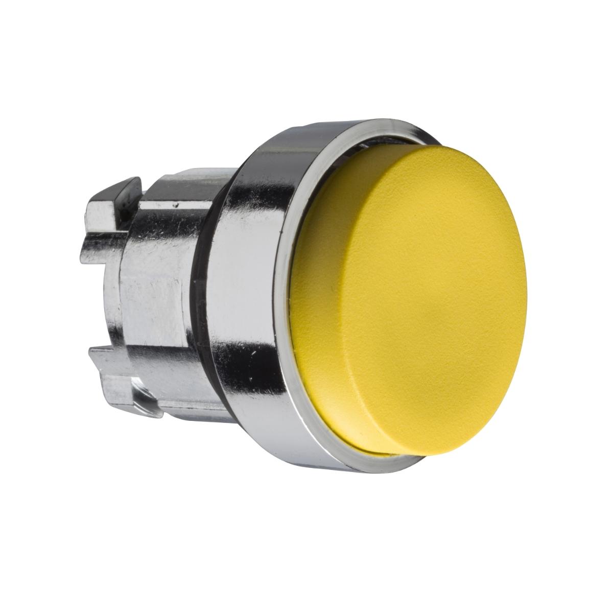 PUSHBUTTON OPERAT PROJECTING YLW 22mm
