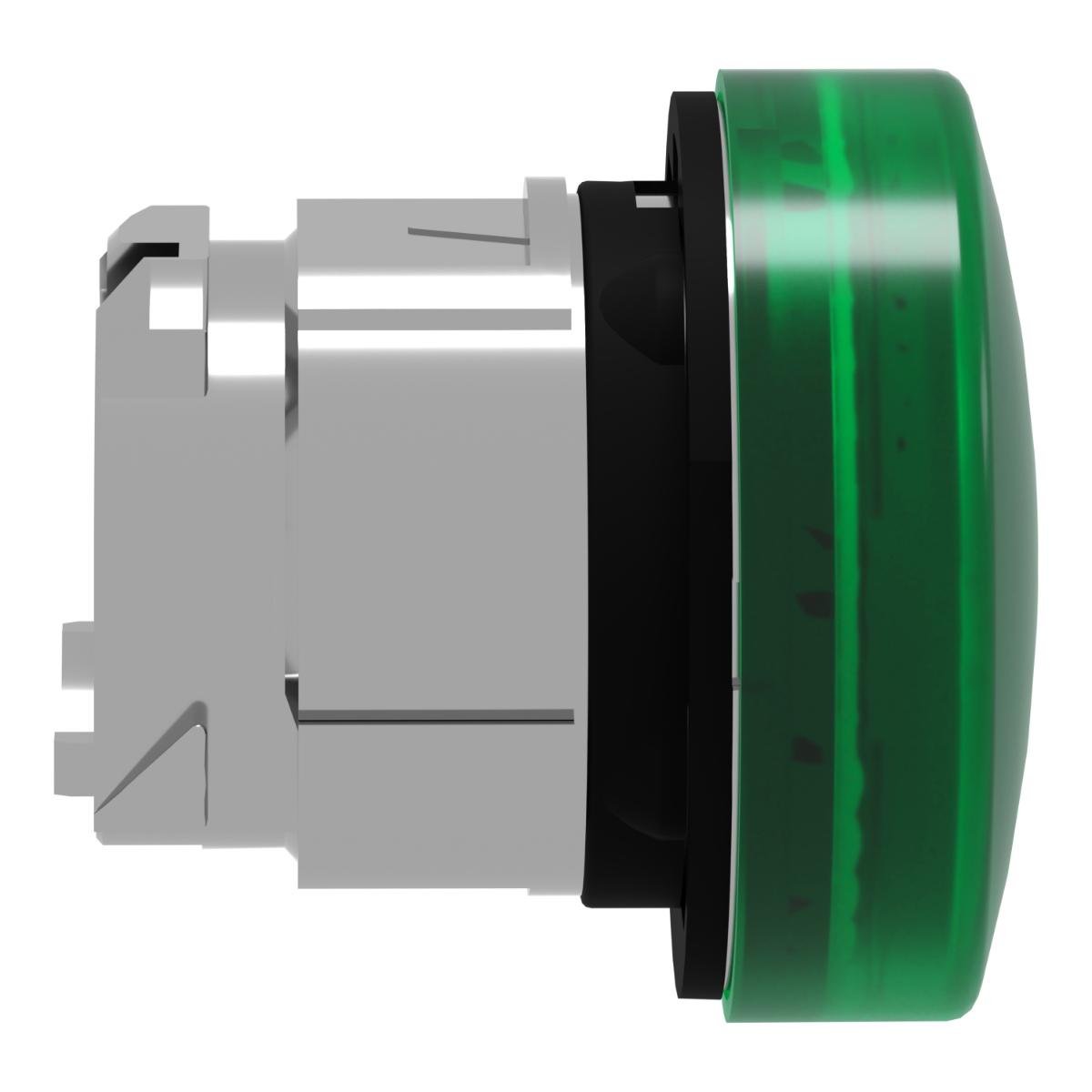 PILOT LIGHT HEAD (LED) GREEN IP66 22mm