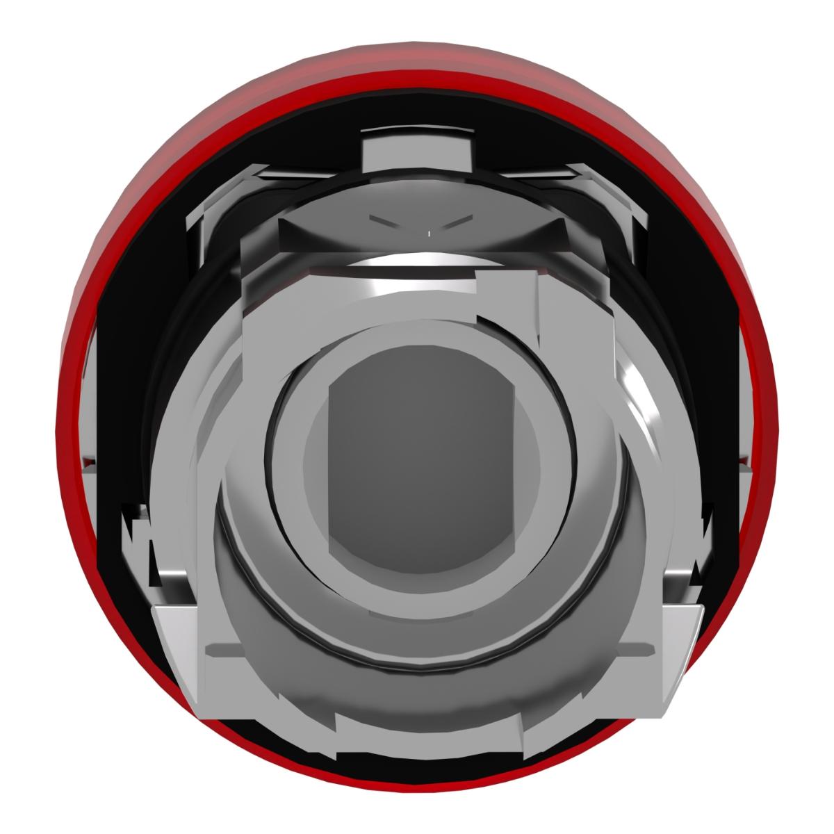 PILOT LIGHT HEAD (LED) RED IP66 22mm