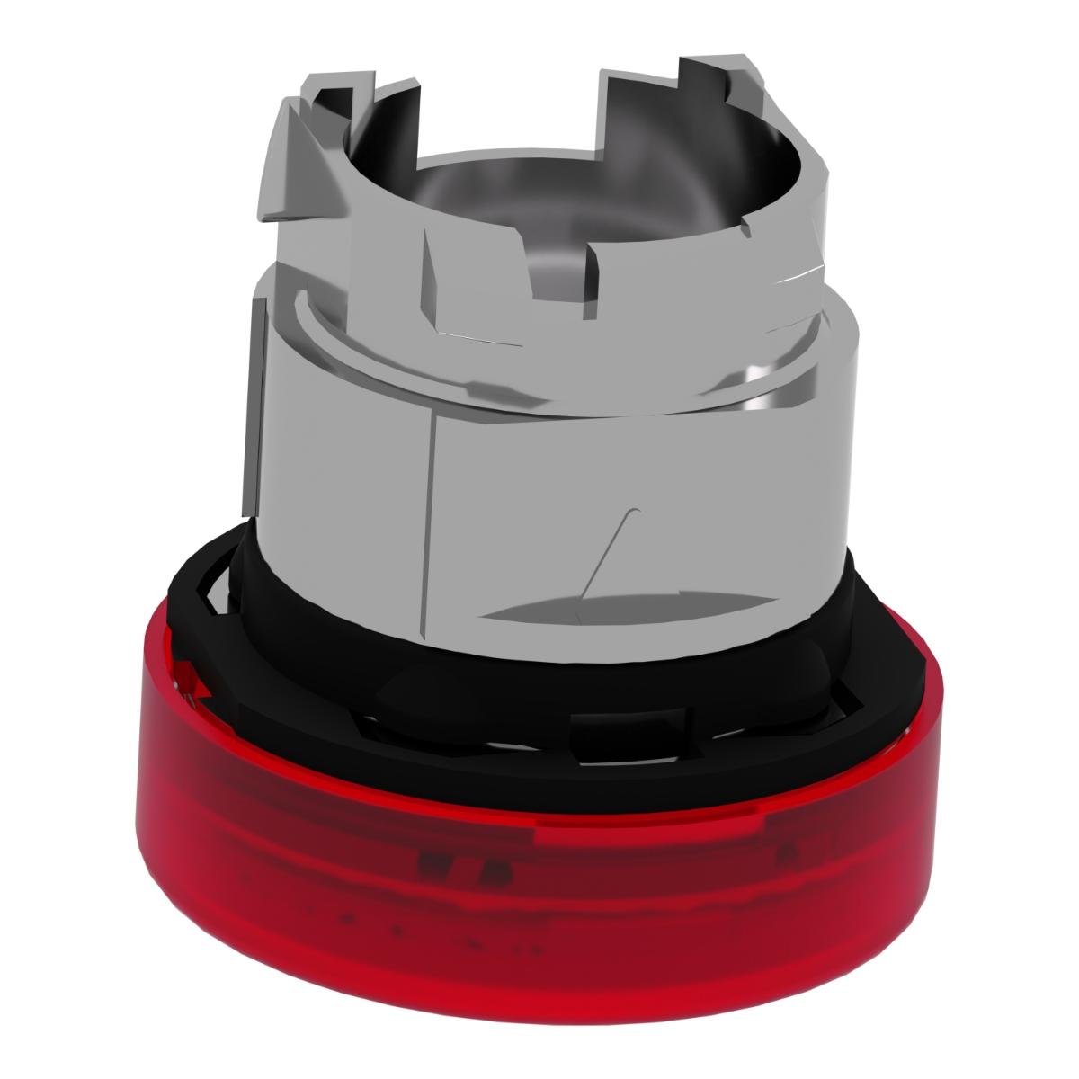 PILOT LIGHT HEAD (LED) RED IP66 22mm