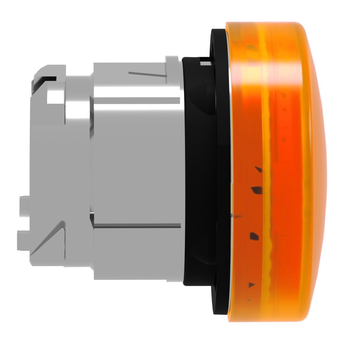 PILOT LIGHT HEAD (LED) ORANGE IP66 22mm