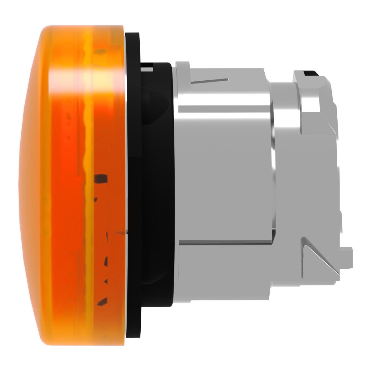 PILOT LIGHT HEAD (LED) ORANGE IP66 22mm