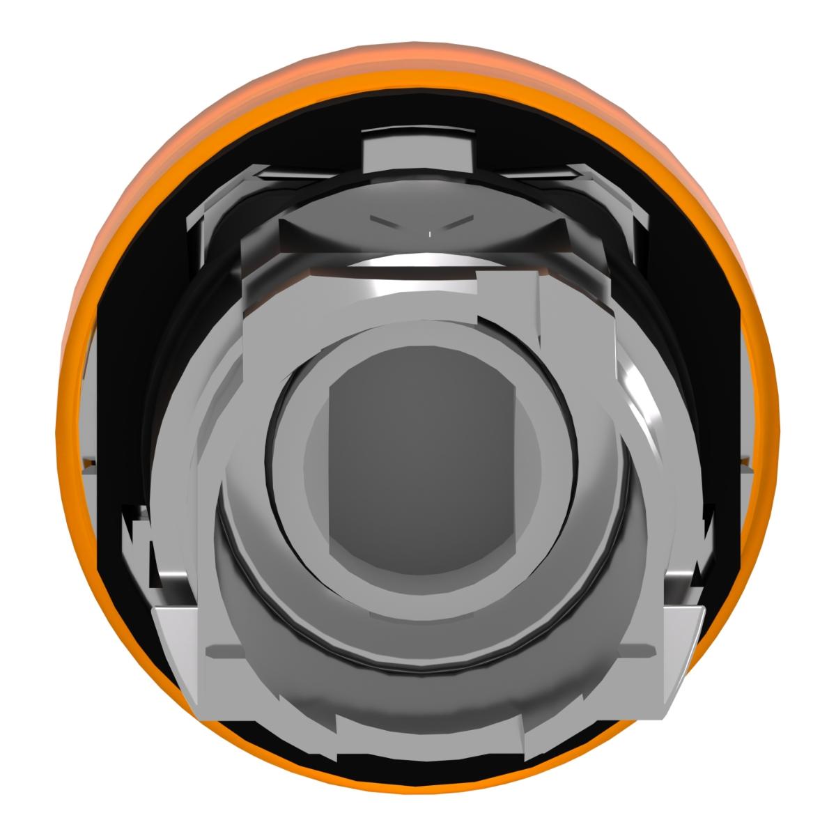 PILOT LIGHT HEAD (LED) ORANGE IP66 22mm