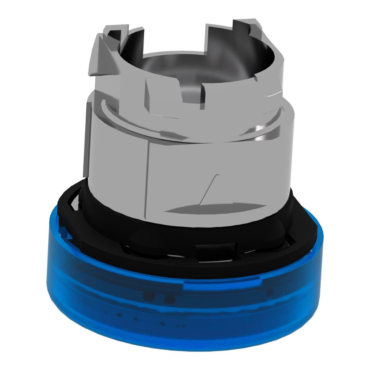 PILOT LIGHT HEAD (LED) BLUE IP66 22mm
