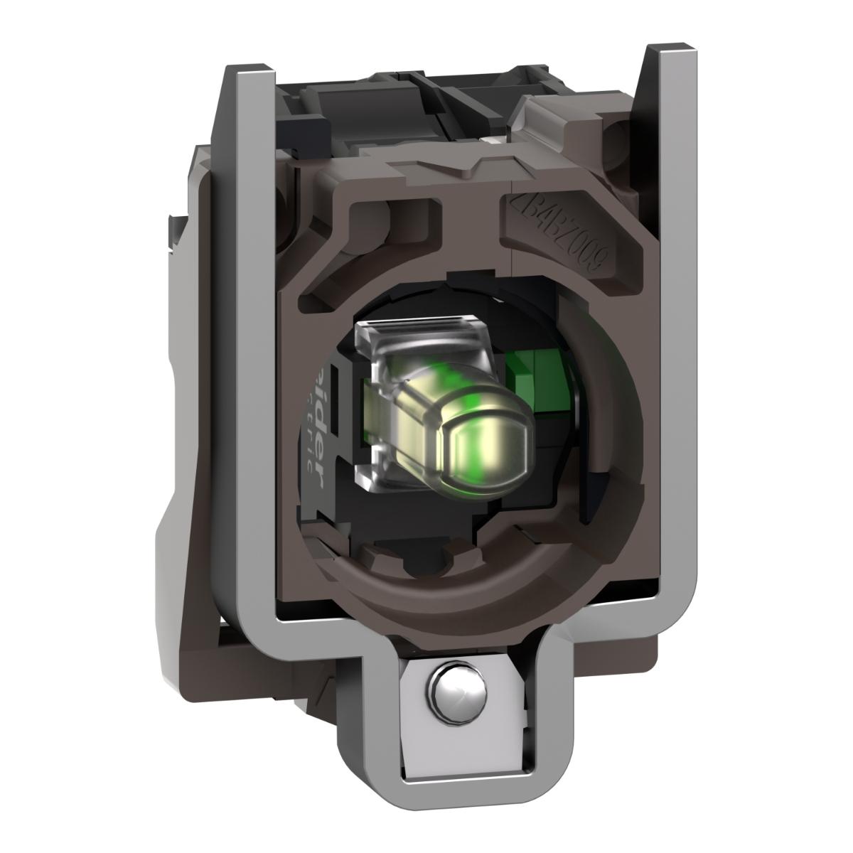 ILLUM P/BUTT BODY LED 240VAC 1NO WHITE