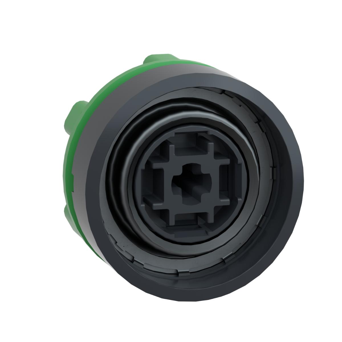PUSHBUTTON OPER FLUSH S/R NO CAP 22mm