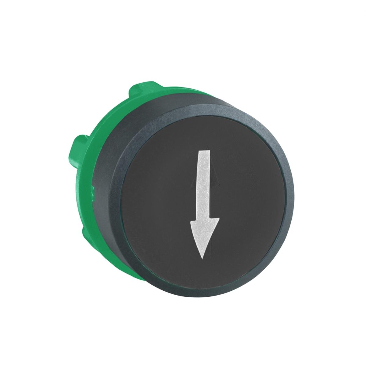 P/BUTTON OPER FSH S/R BLK ARROW DOWN