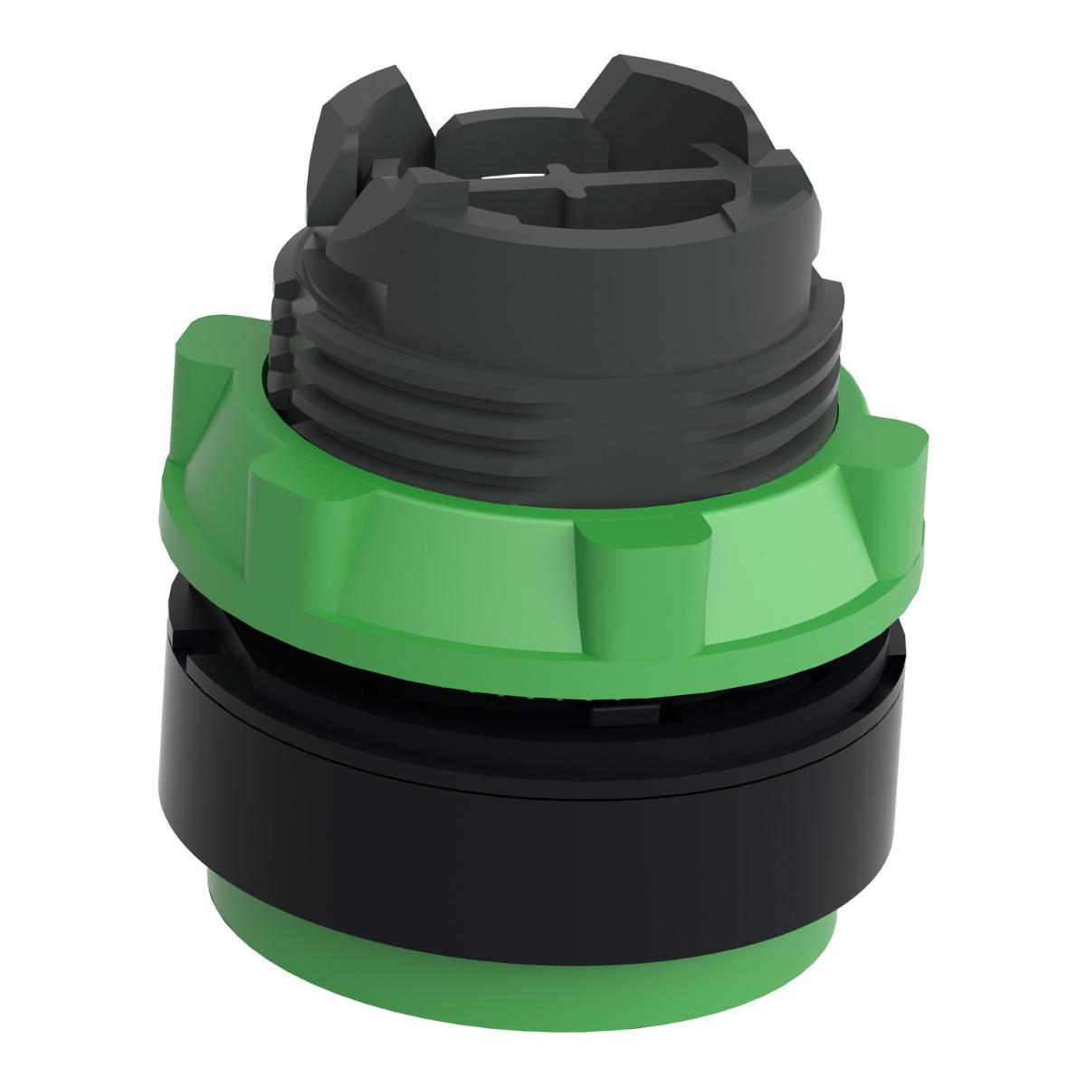 PUSHBUTTON OPER PROJECTING S/R GRN 22mm