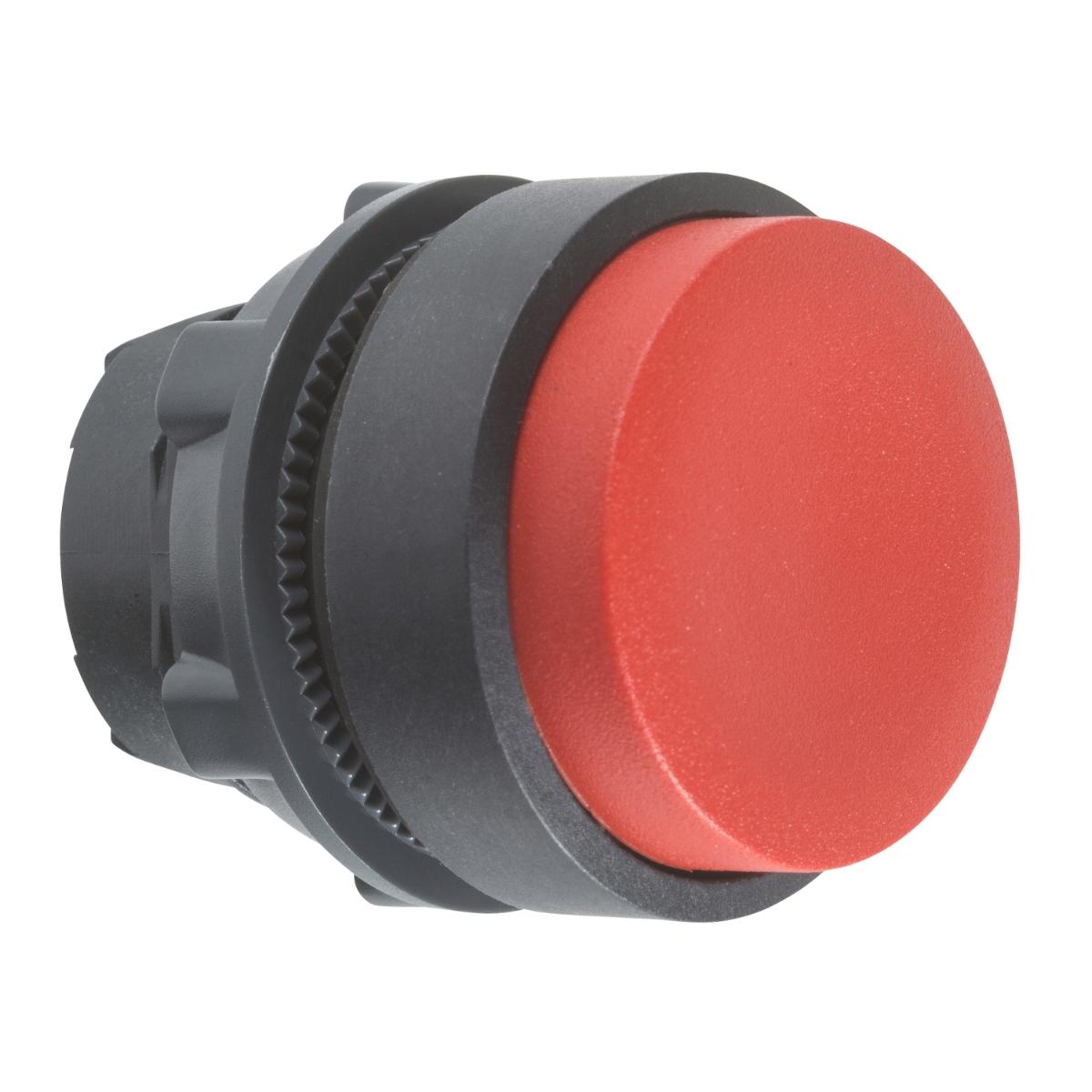 PUSHBUTTON OPER PROJECTING S/R RED 22mm