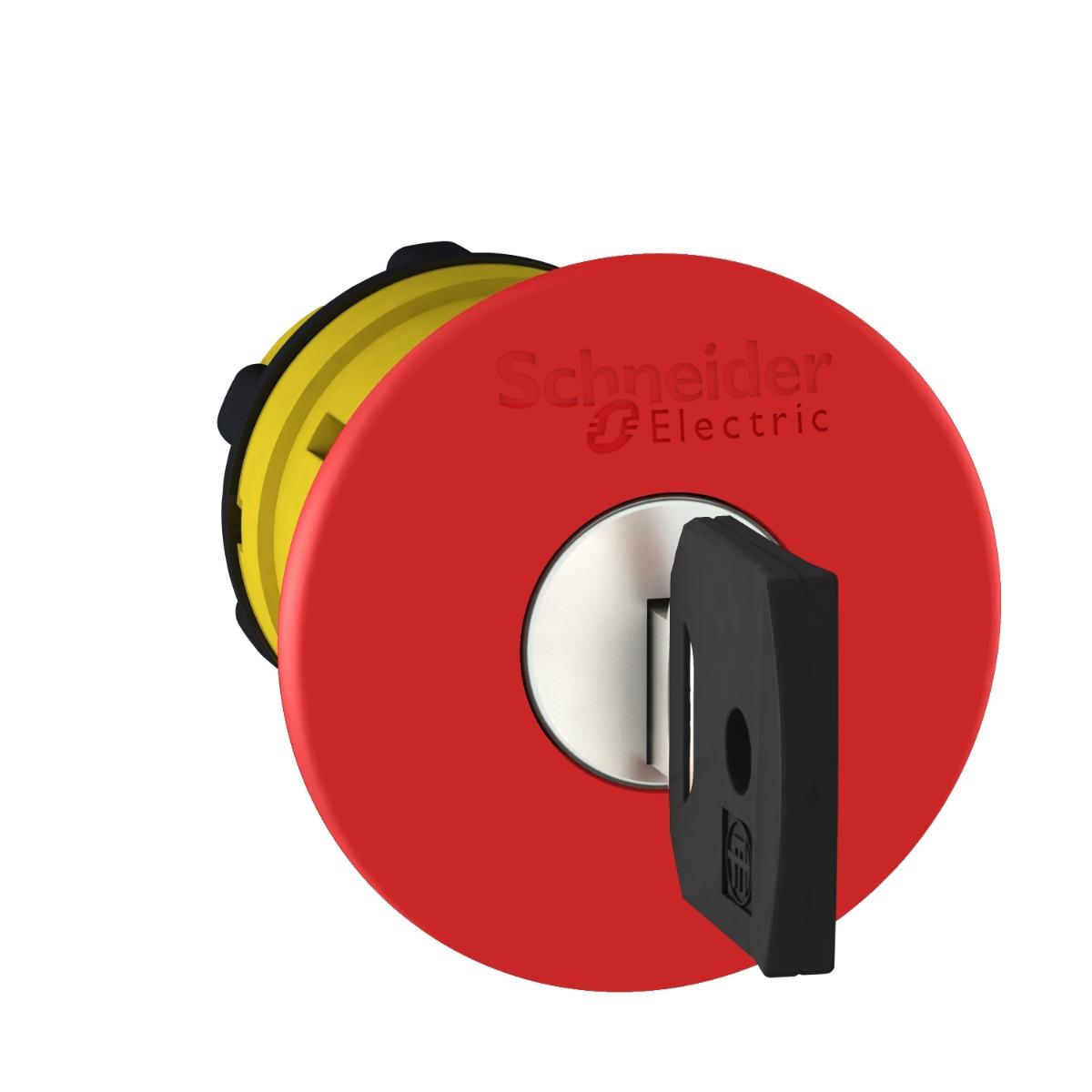 KEYED 40mm M/R EMERG STOP OPER RED 22mm