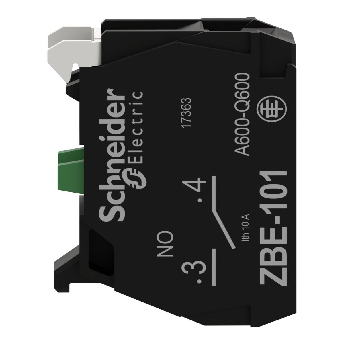 CONTACT BLOCK SINGLE 1 N/O SCREW TERM