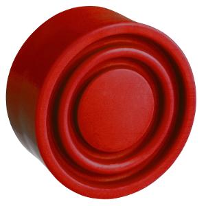 RED BOOT FOR FLUSH 22mm PUSHBUTTON RED BOOT FOR FLUSH 22mm PUSHBUTTON
