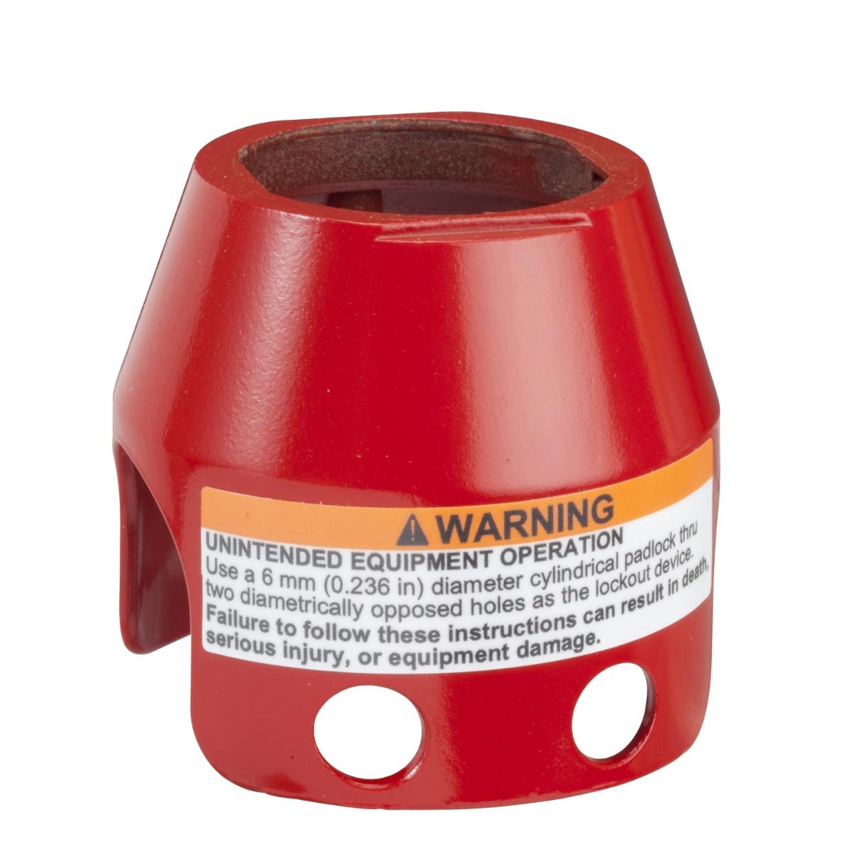 PADLOCKABLE GUARD FOR 40MM M/HEAD P/B