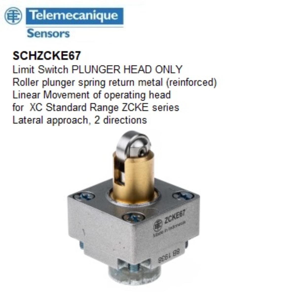 LIMIT SWITCH HEAD STEEL ROLLER PLUNGER