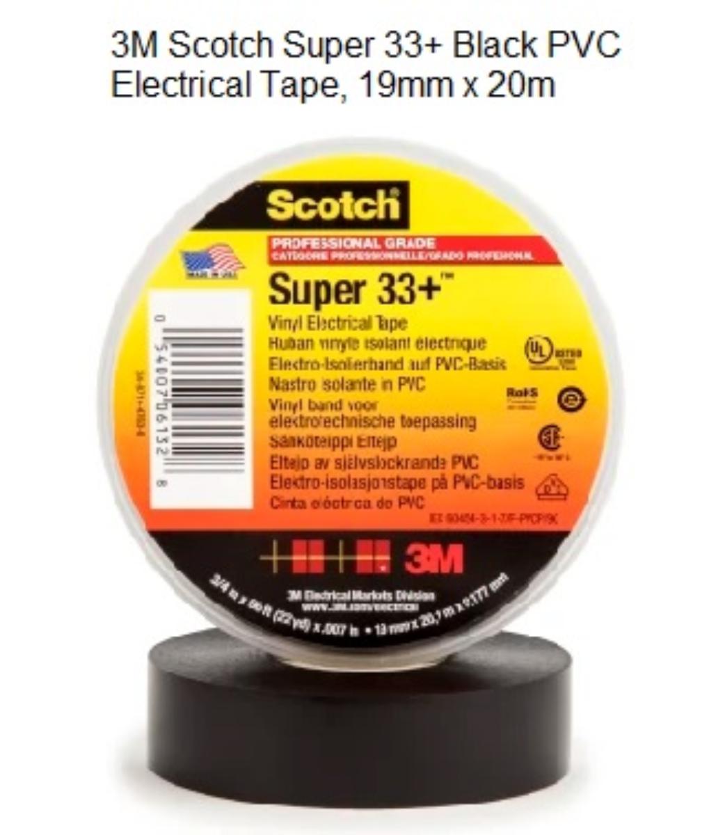 TAPE INSULATION SCOTCH SUPER 33+ VINYL