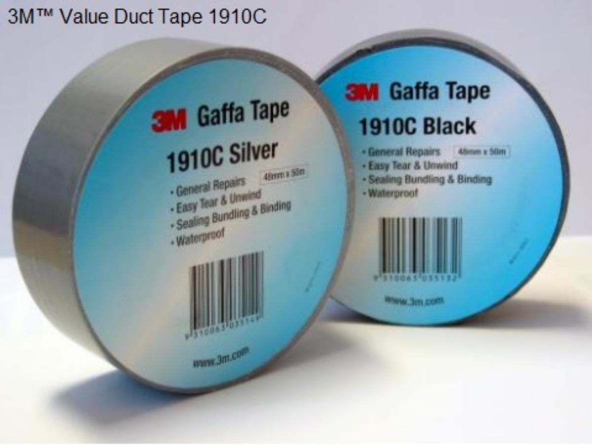 BLACK CLOTH GAFFER TAPE