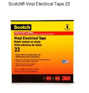 HD VINYL ELECTRICAL TAPE 24mm X 33M BLK