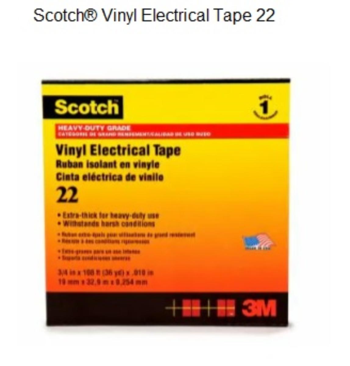 HD VINYL ELECTRICAL TAPE 36mm X 33M BLK