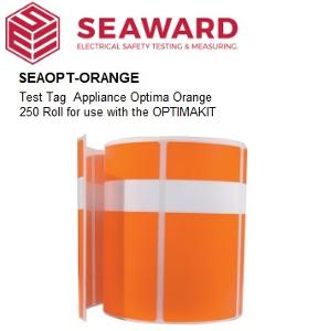 TEST TAG ROLL ORANGE OPTIMA 250 TAGS TEST TAG ROLL ORANGE OPTIMA 250 TAGS