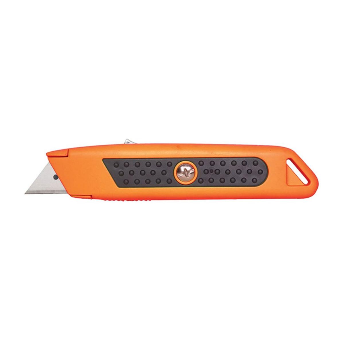 AUTO RETRACTING SAFETY KNIFE  ORANGE