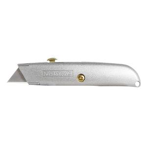 RETRACTABLE TRIMMING KNIFE GREY RETRACTABLE TRIMMING KNIFE GREY