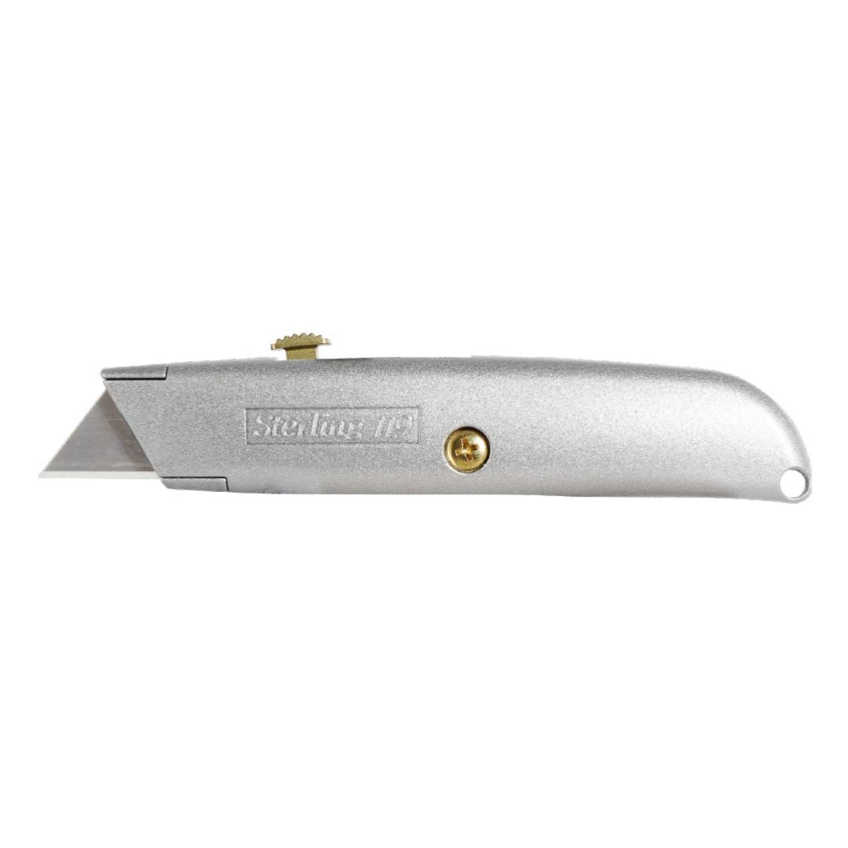 RETRACTABLE TRIMMING KNIFE GREY