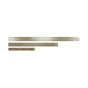 STAINLESS STEEL RULER MET/IMP 300mm 12IN STAINLESS STEEL RULER MET/IMP 300mm 12IN