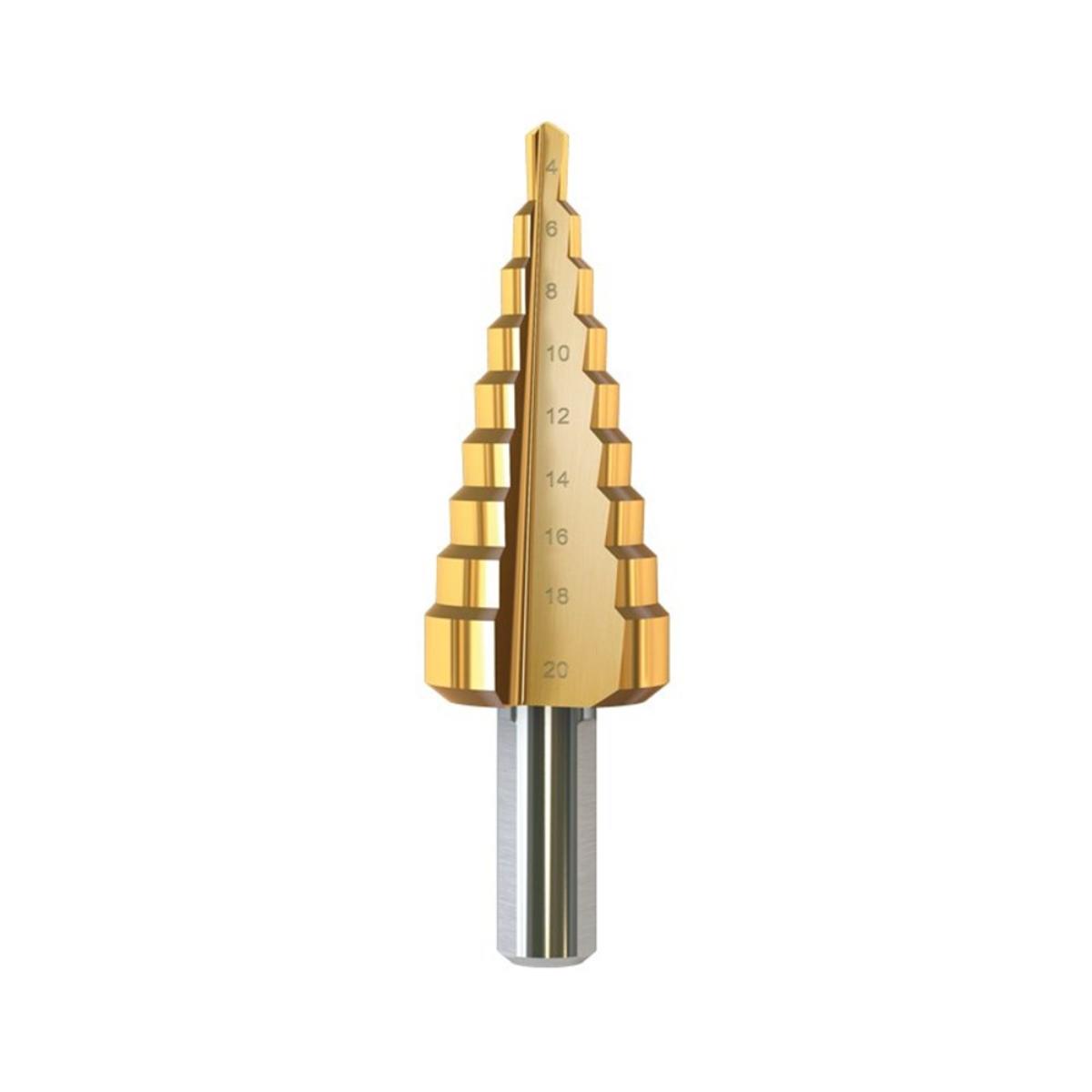 STRAIGHT FLUTE STEP DRILL 4-20mm