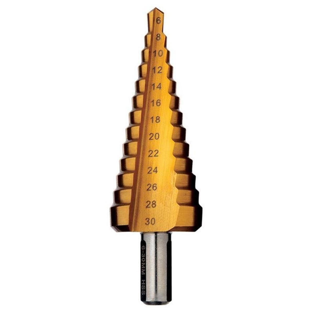 STRAIGHT FLUTE STEP DRILL 6-39mm