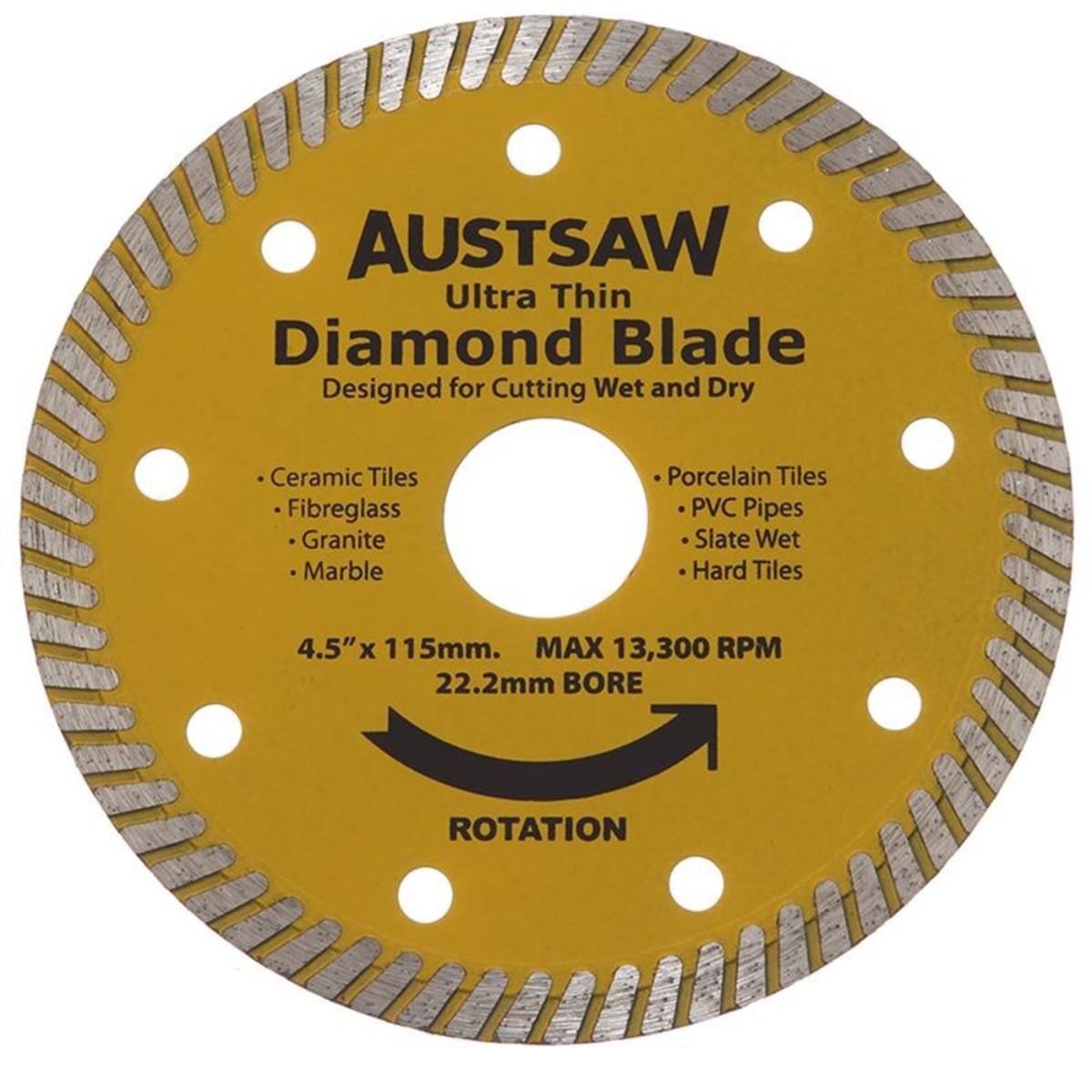 115mm 4.5IN DIAMOND ULTRA THIN CUTTBLADE