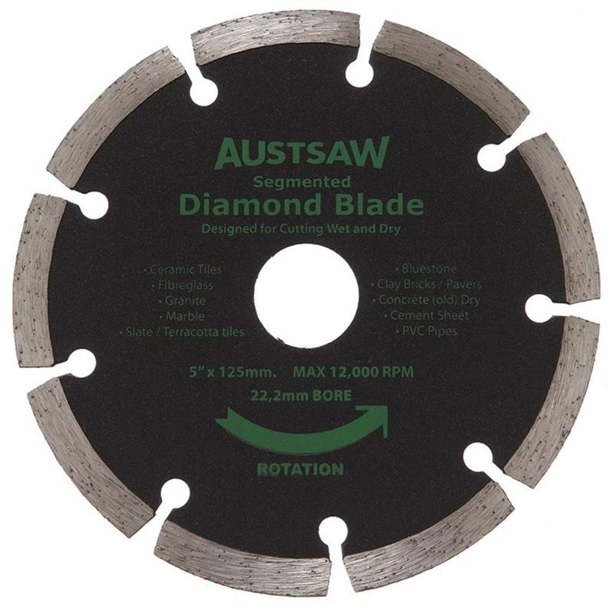 125mm 5IN DIAMOND SEGMENTED CUTT BLADE
