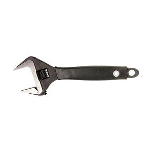 WIDE JAW ADJUSTABLE WRENCH BLK 200mm 8IN WIDE JAW ADJUSTABLE WRENCH BLK 200mm 8IN