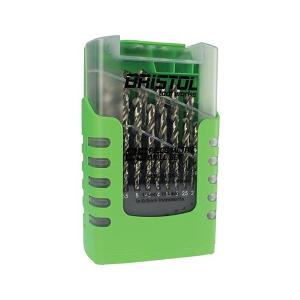 BRISTOL 25PC METRIC JOBBER DRILL SET BRISTOL 25PC METRIC JOBBER DRILL SET
